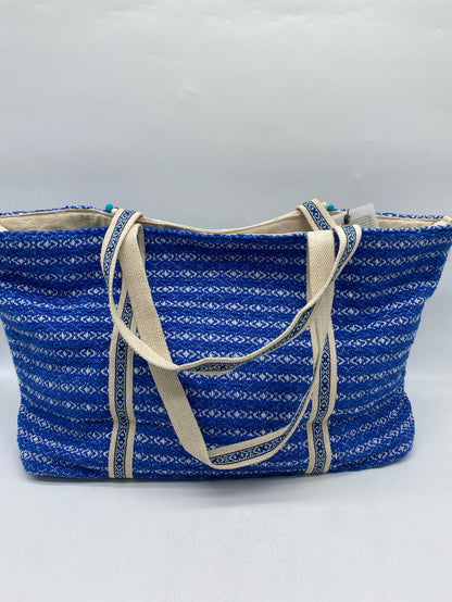 TOTE SILVER LAKE BLUE EMBELLISHED