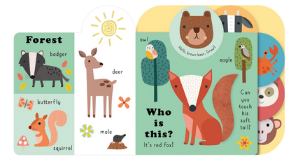 Touchy Feelies Board Book - Animals