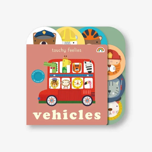 Touchy Feelies Board Book - Vehicles