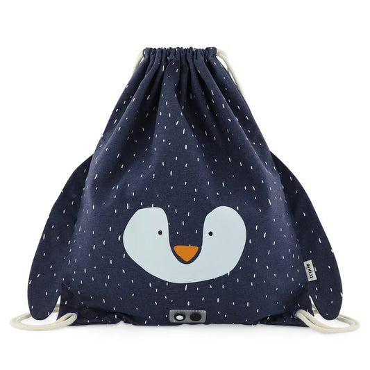 Trixie Drawstring Library/Swim Bag
 - Mr. Penguin