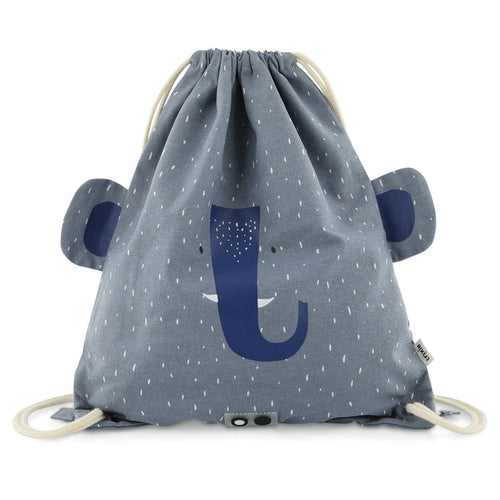 Trixie Drawstring Library/Swim Bag
 - Mrs. Elephant