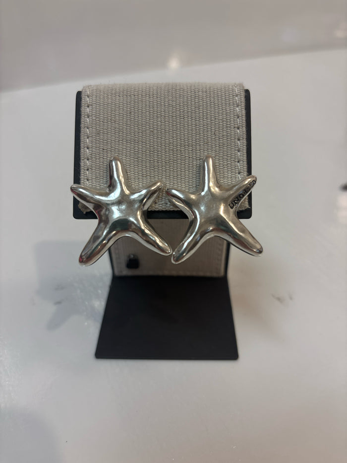 UNO DE 50 ARCADIA EARRINGS SILVER