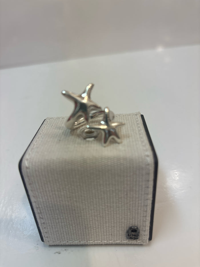 UNO DE 50 ARCADIA RING SILVER SIZE 6