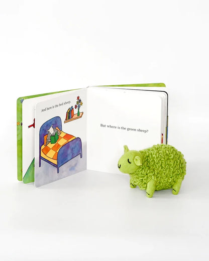 Where is the Green Sheep? Toy and Book Set