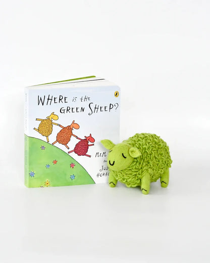 Where is the Green Sheep? Toy and Book Set