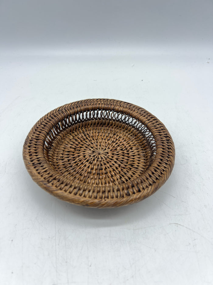 WINE BOTTLE COASTER WICKER